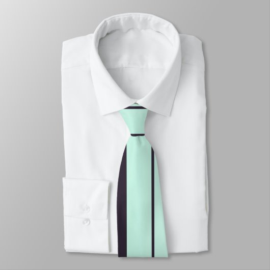 Turquoise Retro Gestreepte Das (Gebonden)