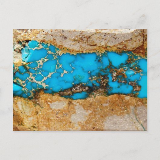 Turquoise Rock 1 Briefkaart (Voorkant)