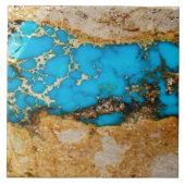 Turquoise Rock 1 Tegeltje (Voorkant)