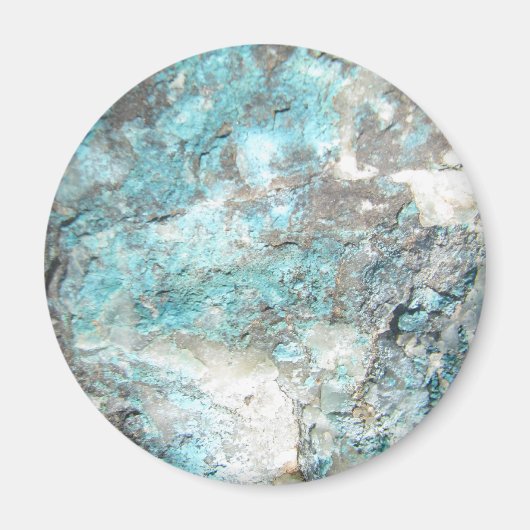 Turquoise Rock Magneet (Voorkant)