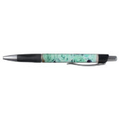 Turquoise Rose Bouquet Flower Pen (Bodem)
