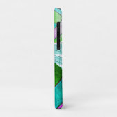 Turquoise roze limoen volleybal meisjes Case-Mate iPhone case (Achterkant/links)