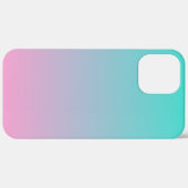 Turquoise Roze Ombre Case-Mate iPhone Case (Achterkant / Rechts)