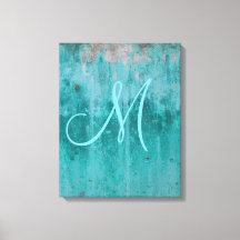 Turquoise Rust | Monogram