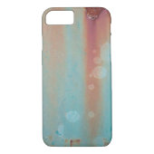 Turquoise Rusted Metal Case-Mate iPhone Case (Achterkant)