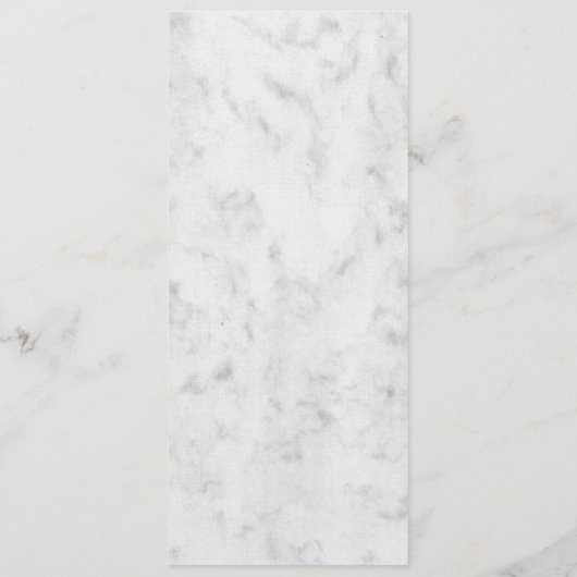 Turquoise Rustic Anchor Wedding Menu (Achterkant)