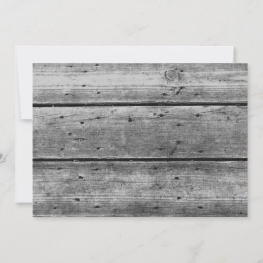 Turquoise Rustic Splash Save the Date No. 1 (Achterkant)