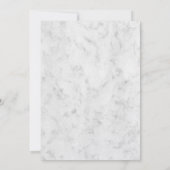 Turquoise rustieke anker Save the Date Invite (Achterkant)