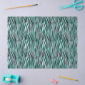 Turquoise Safari Serie Design 15 Tissuepapier (Craft)