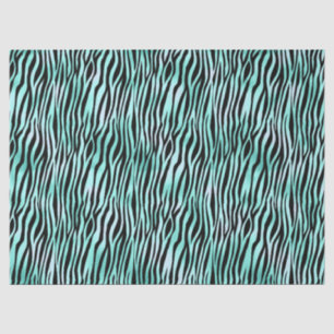 Turquoise Safari Serie Design 15 Tissuepapier