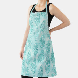Turquoise Safari-serie ontwerp 1 Schort