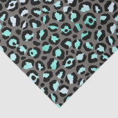 Turquoise Safari Series Design 11 Tissuepapier (Detail)