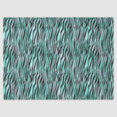 Turquoise Safari Series Design 15 Tissuepapier (Voorkant)
