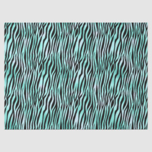 Turquoise Safari Series Design 15 Tissuepapier