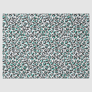 Turquoise Safari Series Design 17 Tissuepapier