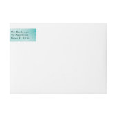 Turquoise Sandy Toes Salty Kisses Merry Kerstmis (Voorkant)