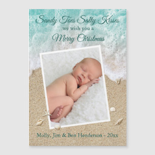 Turquoise Sandy Toes Salty Kisses Merry Kerstmis