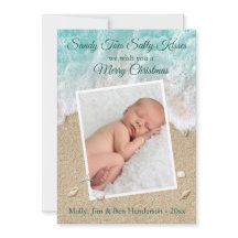 Turquoise Sandy Toes Salty Kisses Merry Kerstmis