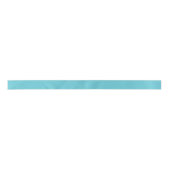 Turquoise Satin Ribbon Satijnen Lint (Voorkant)