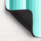 Turquoise-schaduwstrepen Muismat (Hoek)