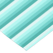 Turquoise-schaduwstrepen Tafelkleed (Gekanteld)