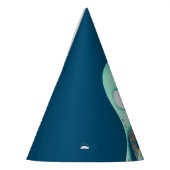 turquoise Schattigee marineoctopus Feesthoedjes (Links)