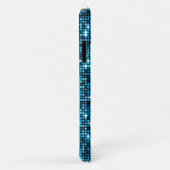 Turquoise Sequins Telefoon Case (Achterkant/rechts)