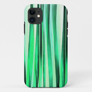Turquoise Sereniteit Gestreepte Patroon Case-Mate iPhone Case