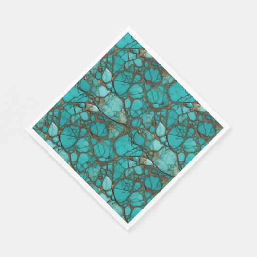 Turquoise Servet (Hoek)