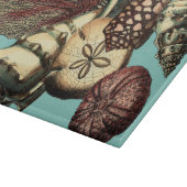 Turquoise Shell en Red Coral Collectie Snijplank (Hoek)