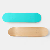 Turquoise skateboard (Horizontaal)