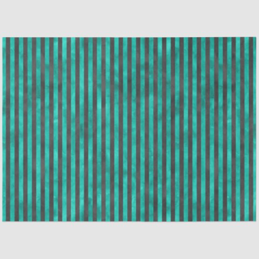 Turquoise Skulls and Sunflower Series Design 4 Tissuepapier (Voorkant)