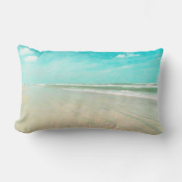 Turquoise Sky Beach Seascape Kussen