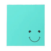 Turquoise Smile Notitieblok (Voorkant)