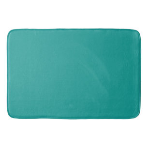 Turquoise Solid Color Badmat