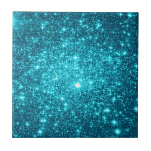 Turquoise Sparkle Tegeltje