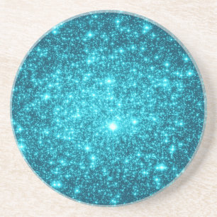 Turquoise Sparkle Zandsteen Onderzetter