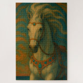 Turquoise Spirit, The dancing Horse Legpuzzel (Verticaal)