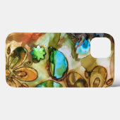 Turquoise Splash iPhone 6/6's 'Tough Extreme' Hoes (Achterkant (horizontaal))