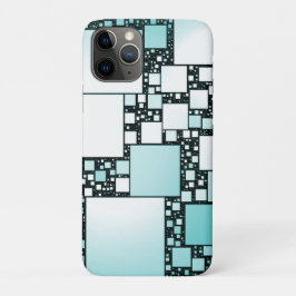Turquoise Squared iPhone / iPad Case