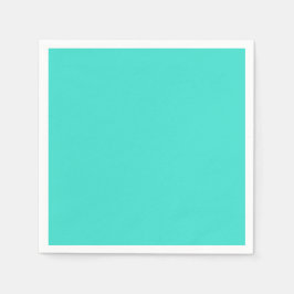 Turquoise Standard Cocktail Paper Napkin Servet