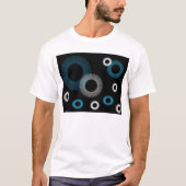 Turquoise Starburst T-shirt (Voorkant)