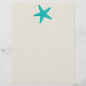Turquoise Starfish Cancun Mexico Welkomstbrief (Achterkant)