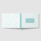 Turquoise Starfish Pattern | Beach House Gastenboek (Volledig)