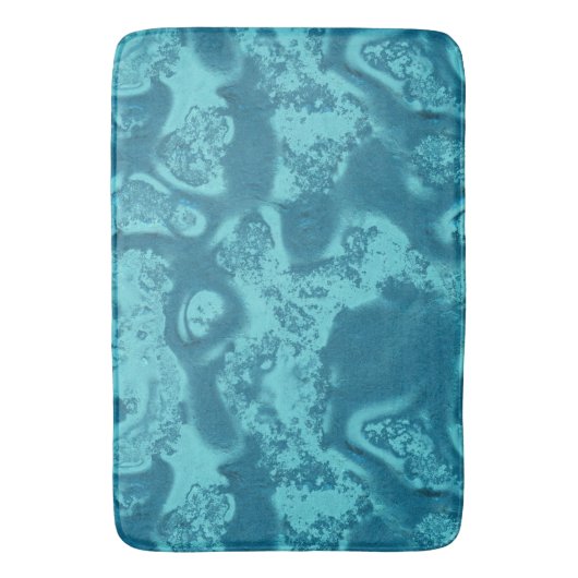 Turquoise steen badmat (Voorkant Verticaal)