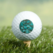 Turquoise stenen golfballen (Insitu Shirt)