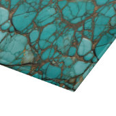 Turquoise stenen snijplank (Hoek)