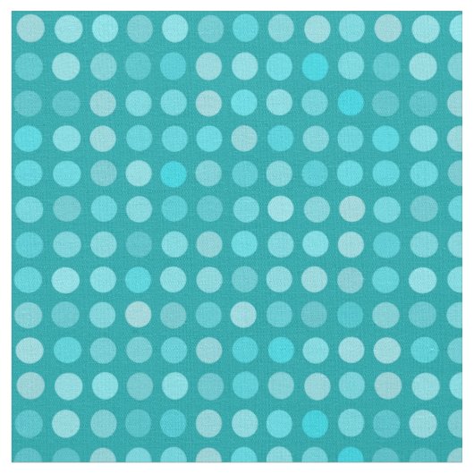 Turquoise stippen stof (Close Up)