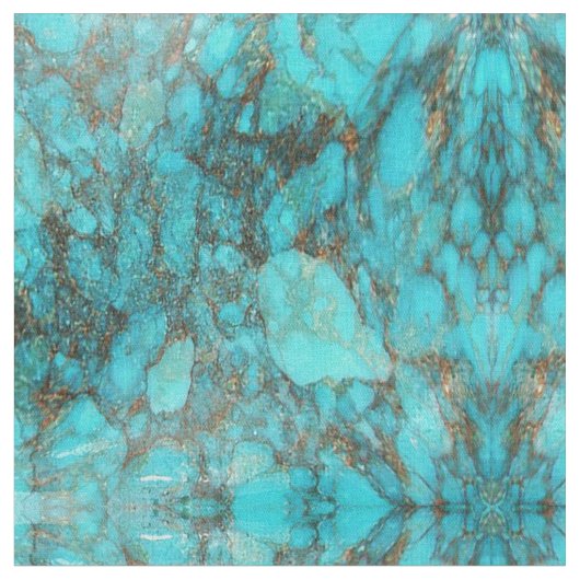 Turquoise Stone Stof (Close Up)