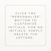 Turquoise strepen abstracte hedendaagse monogramme stropdas